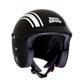 Royal Enfield ISI Certified Open Face Riding Helmet with Excellent Impact Protection, Scratch Resistance, Partially Removable and Washable Comfort Liner Matt Black