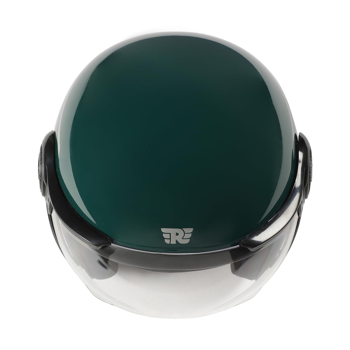Royal Enfield MLG Jet NEO Open FACE Helmet | Made Like A Gun- ISI & DOT Certified | High Impact Grade Thermoplastic & High Density EPS Liner for Superior Impact Protection