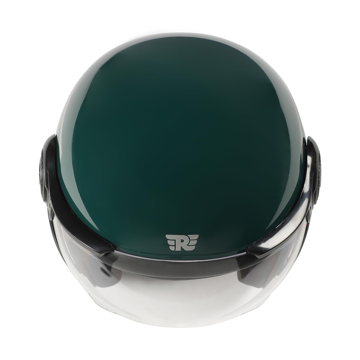 Royal Enfield MLG Jet NEO Open FACE Helmet | Made Like A Gun- ISI & DOT Certified | High Impact Grade Thermoplastic & High Density EPS Liner for Superior Impact Protection