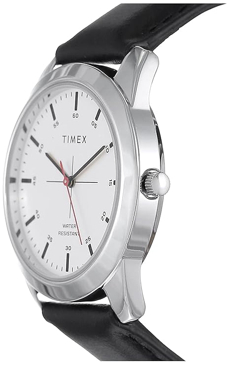 TIMEX Classics Analog Watch for Men with Round Dial & Water Resistant Man's Wrist Watches