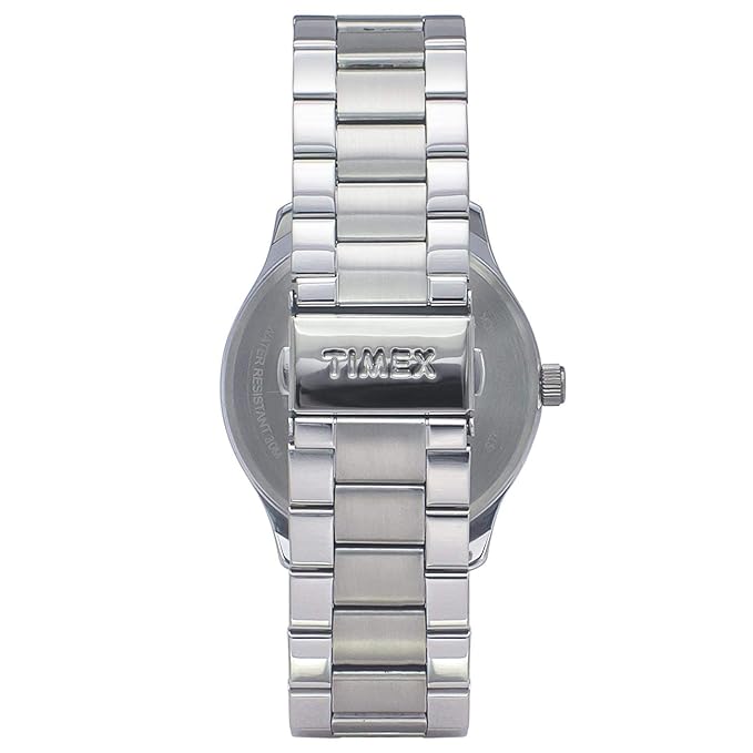 TIMEX Analog Watch for Men with Round Dial & Water Resistant Man's Wrist Watches