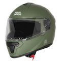 Royal Enfield FF Quest ISI Certified | Thermoplastic Shell | High-Density EPS Liner | 3 Intake Ports; 1 Exhaust Vent | Micrometric Lock | UV Treated Visor | Battle Green