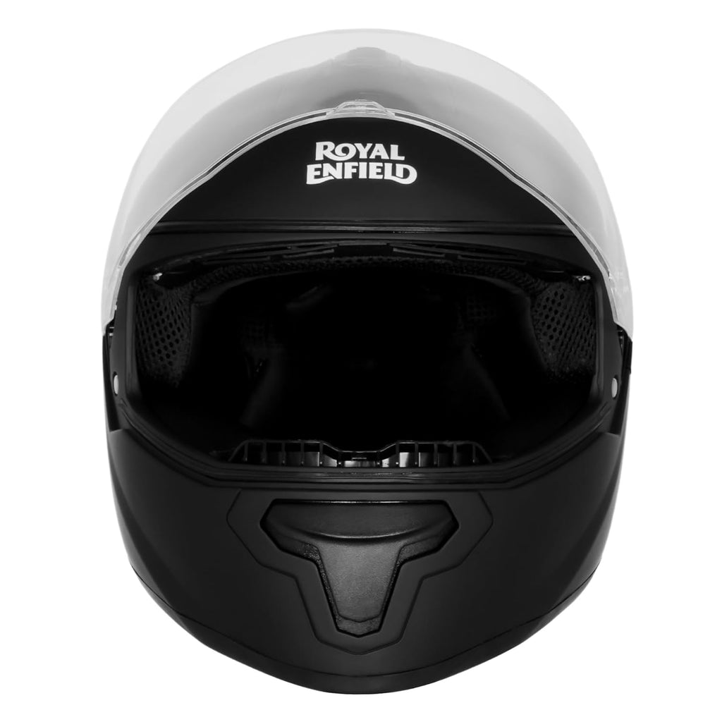 Royal Enfield Full Face Quest Helmet with Visor | ISI &DOT Certified | High Density EPS Liner for Better Impact Absorption