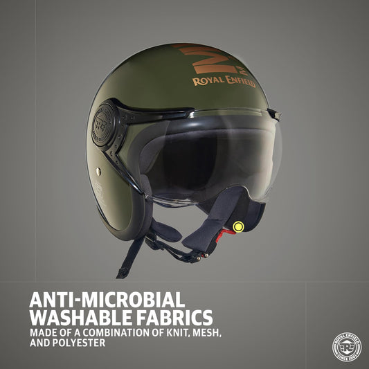 Royal Enfield Op MLG ISI & DOT Helmet