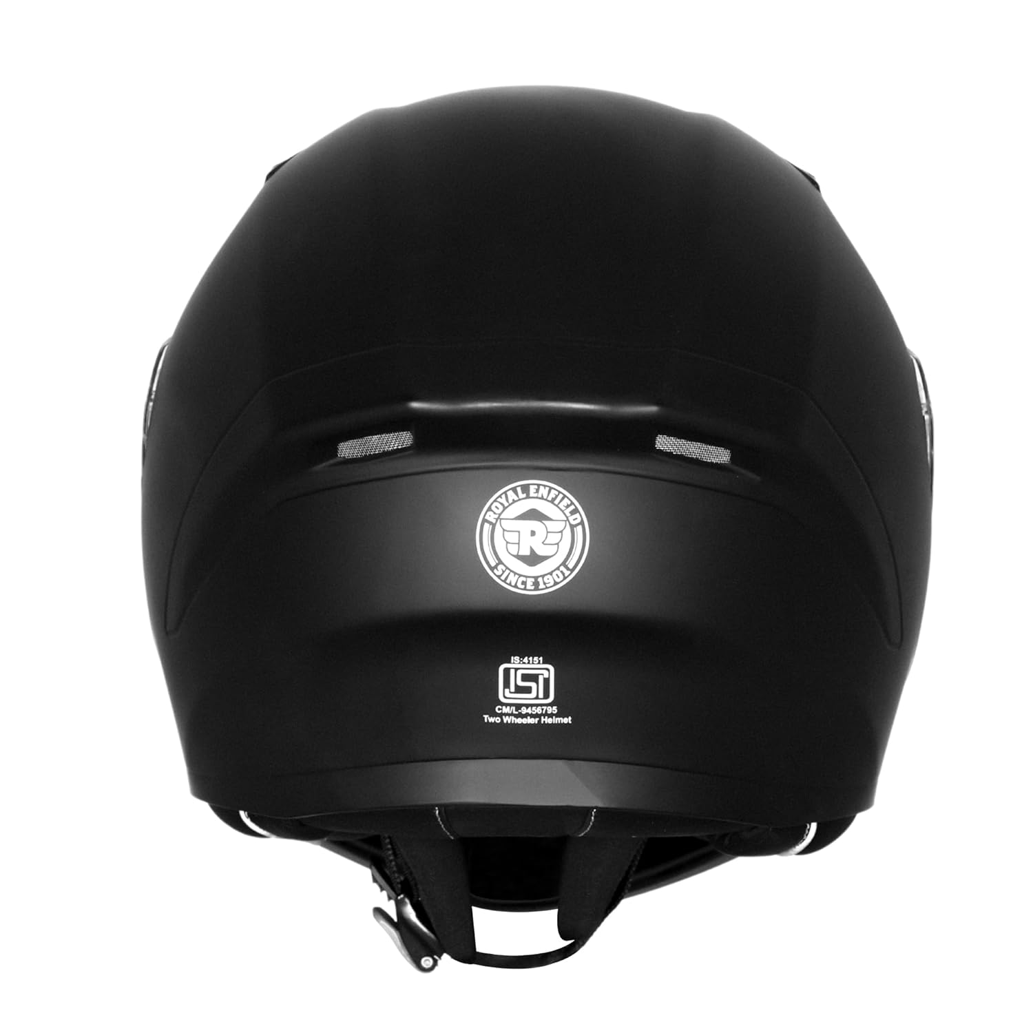Royal Enfield MOD Adroit Helmet | ISI Certified | Flip- up Modular | High Impact Grade Thermoplastic Shell | High Density EPS Liner for Better Impact Protection | UV Treated Visor | Black