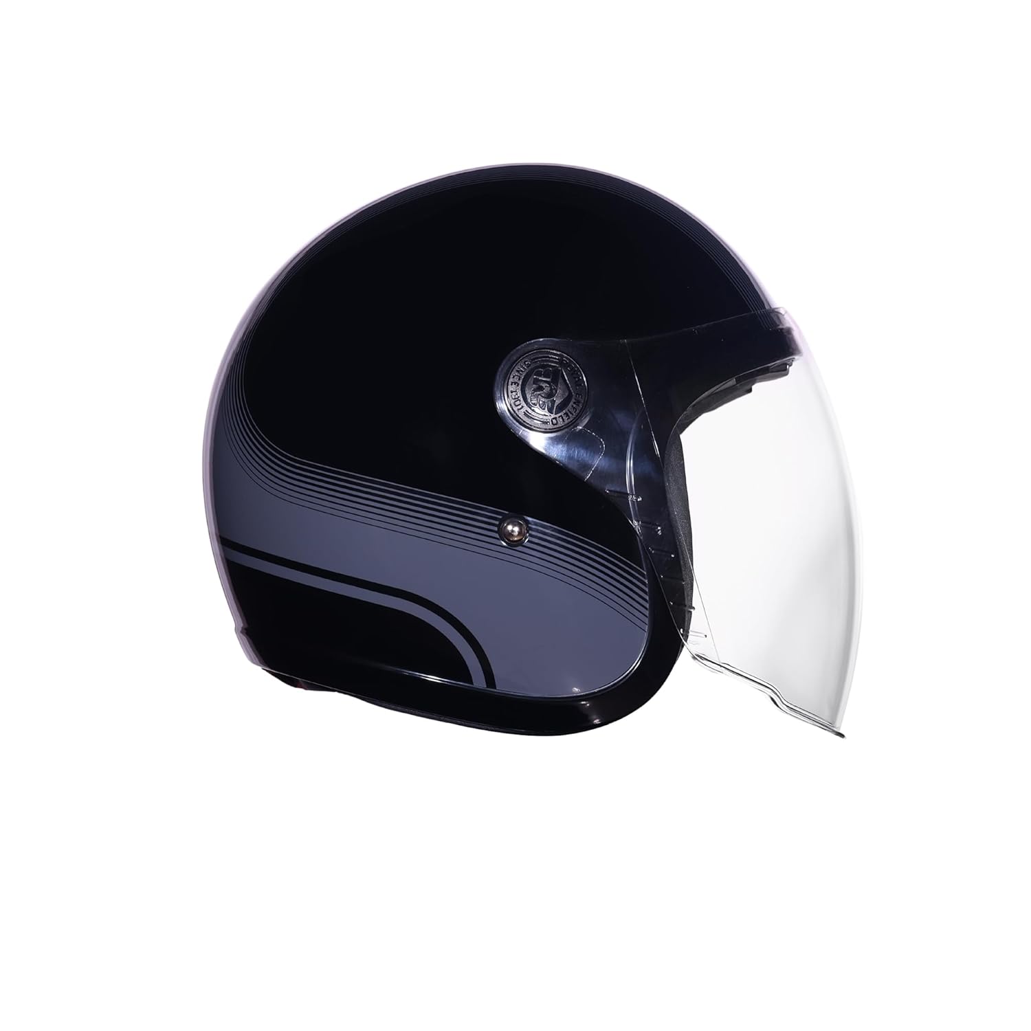 ROYAL ENFIELD REDDITCH Open Face MLG 1901 | ISI Certified | Shell Construction: Built with High Impact Grade ABS