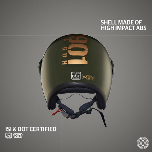 Royal Enfield Op MLG ISI & DOT Helmet