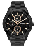 TIMEX Analog Watch for Men with Round Dial & Water Resistant Man's Wrist Watches
