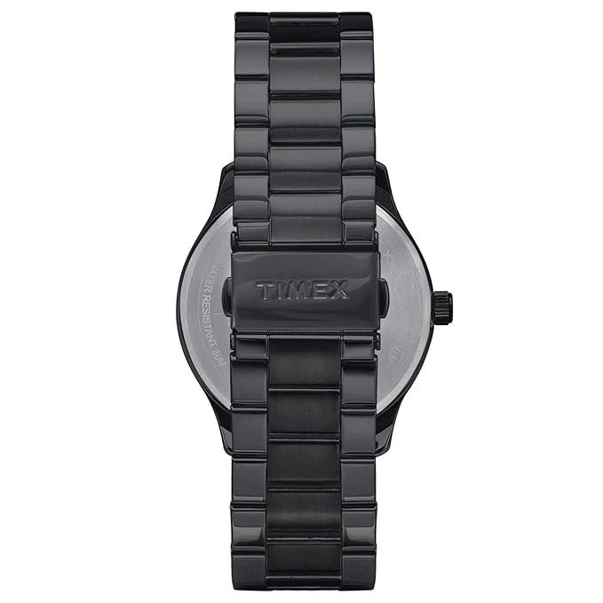 TIMEX Analog Watch for Men with Round Dial & Water Resistant Man's Wrist Watches