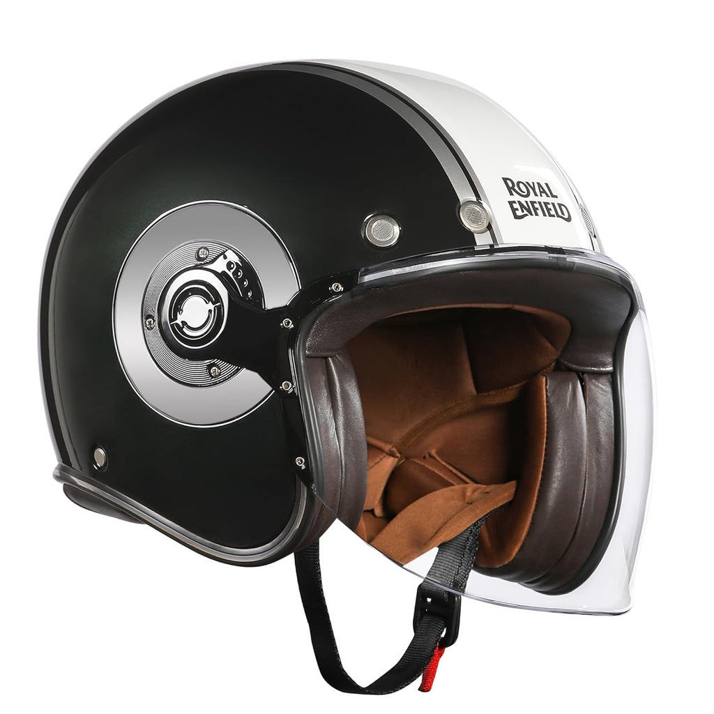 Royal Enfield Spirit of SM ID ABS GL Green ISI and DOT Certified Riding Helmet