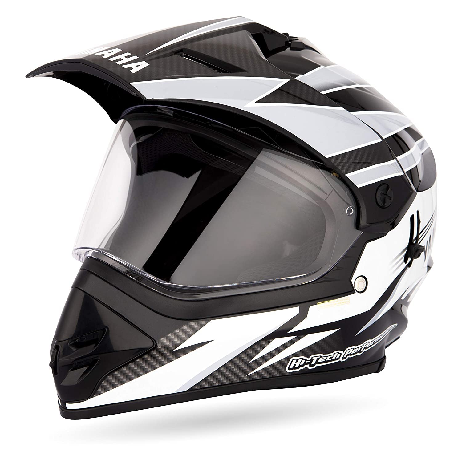 Yamaha Yr8 Full Face Motorcycling Helmet(White&Grey