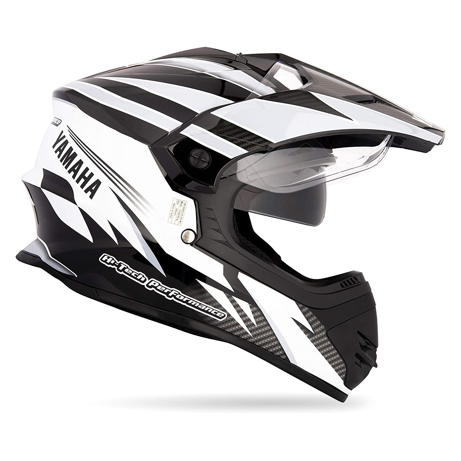 Yamaha Yr8 Full Face Motorcycling Helmet(White&Grey