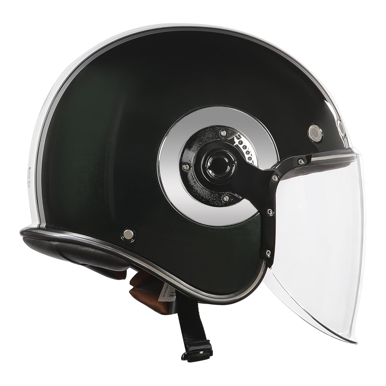 Royal Enfield Spirit of SM ID ABS GL Green ISI and DOT Certified Riding Helmet