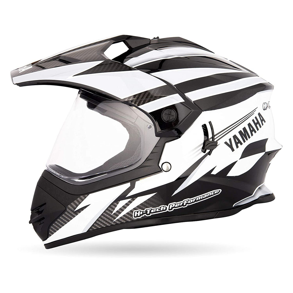 Yamaha Yr8 Full Face Motorcycling Helmet(White&Grey