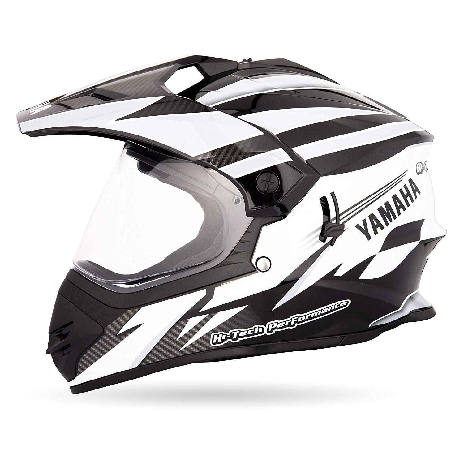 Yamaha Yr8 Full Face Motorcycling Helmet(White&Grey