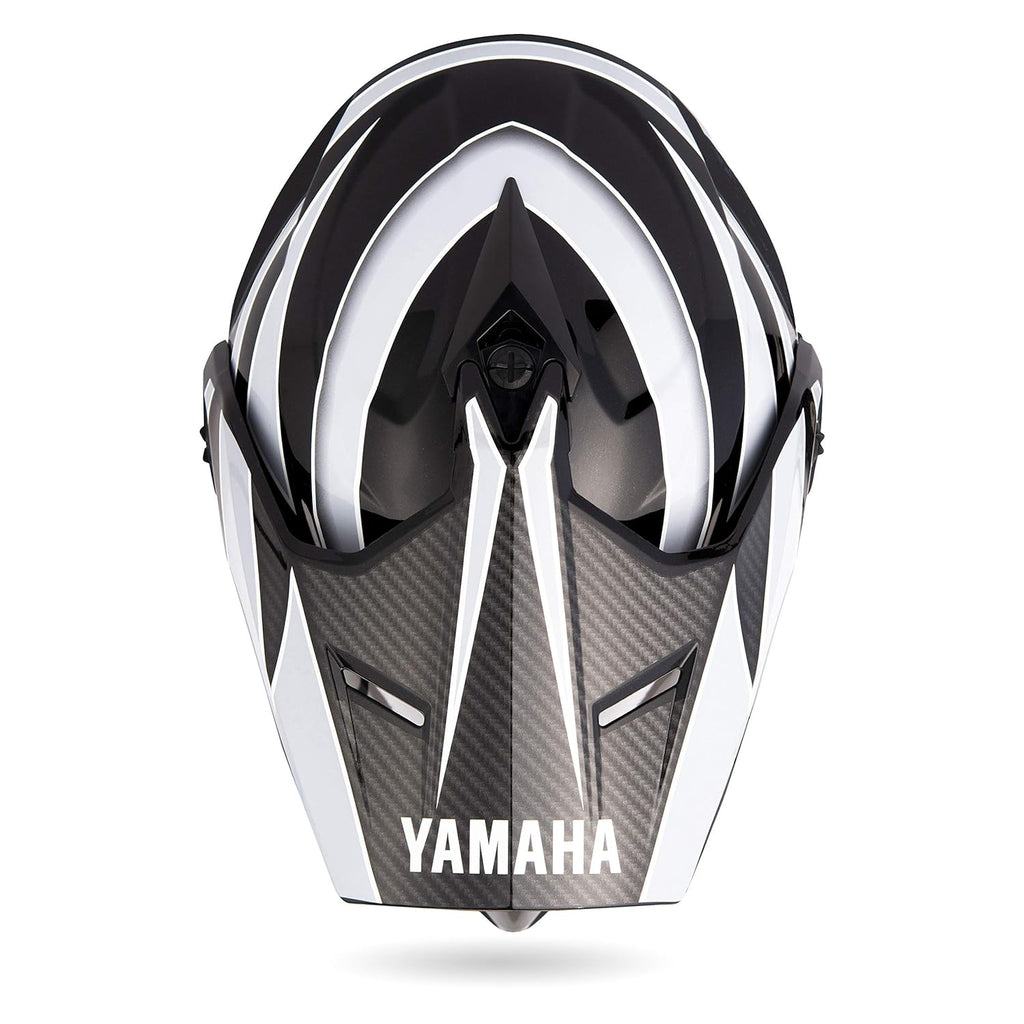 Yamaha Yr8 Full Face Motorcycling Helmet(White&Grey