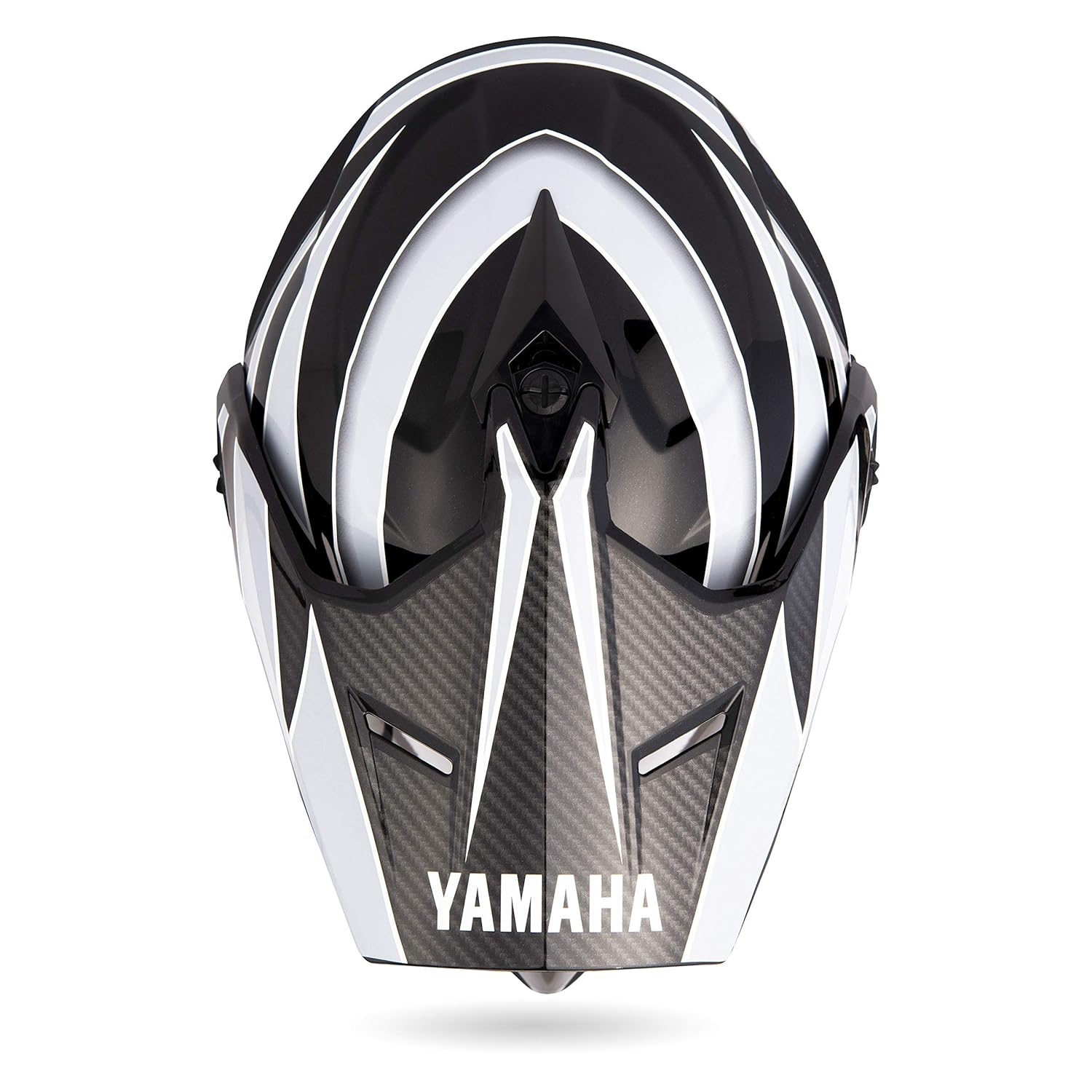 Yamaha Yr8 Full Face Motorcycling Helmet(White&Grey