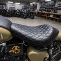 Fit For Royal Enfield Classic 350/500 Single Rider Seat (Black