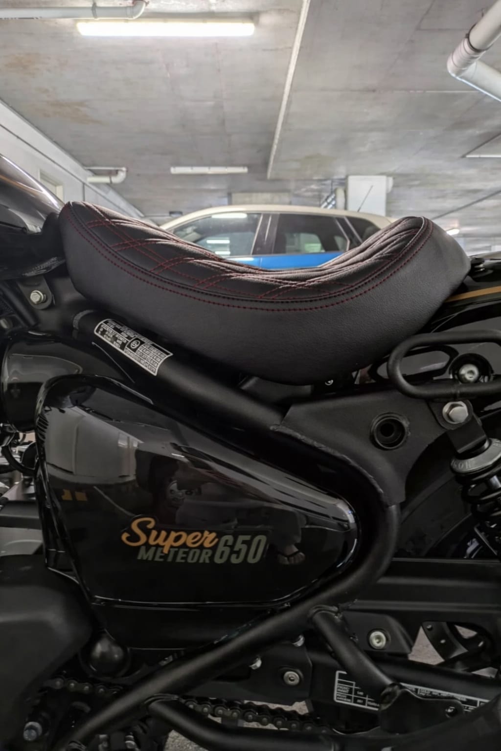 Fit For Royal Enfield Super Meteor 650 Comfort Rider Touring Seat