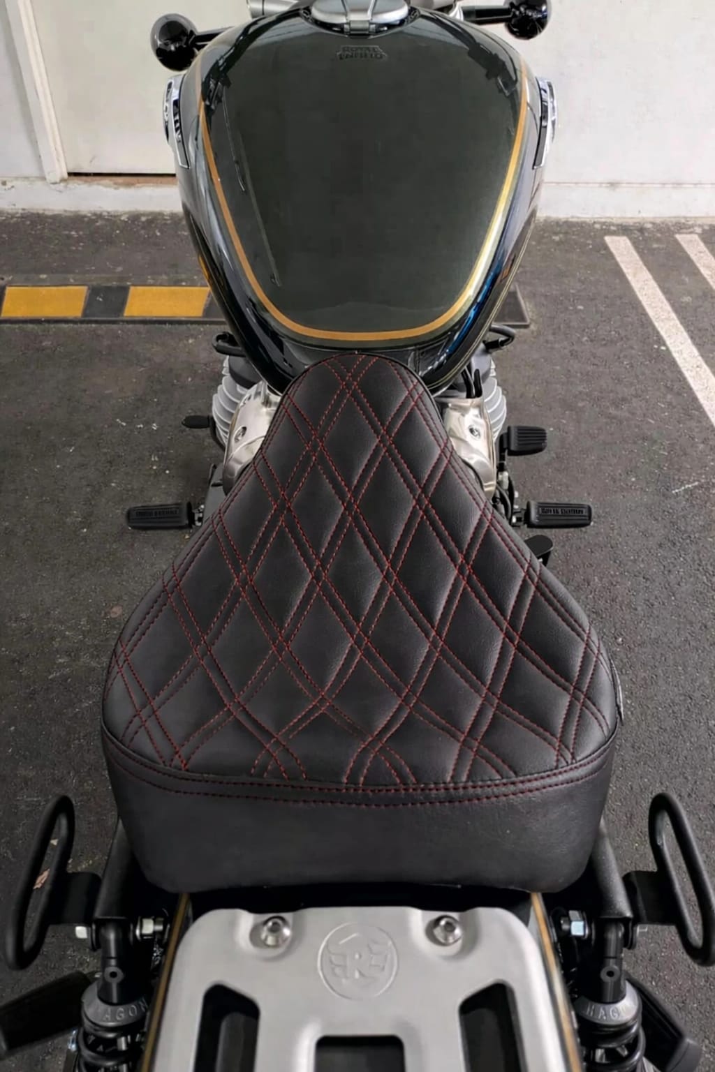 Fit For Royal Enfield Super Meteor 650 Comfort Rider Touring Seat