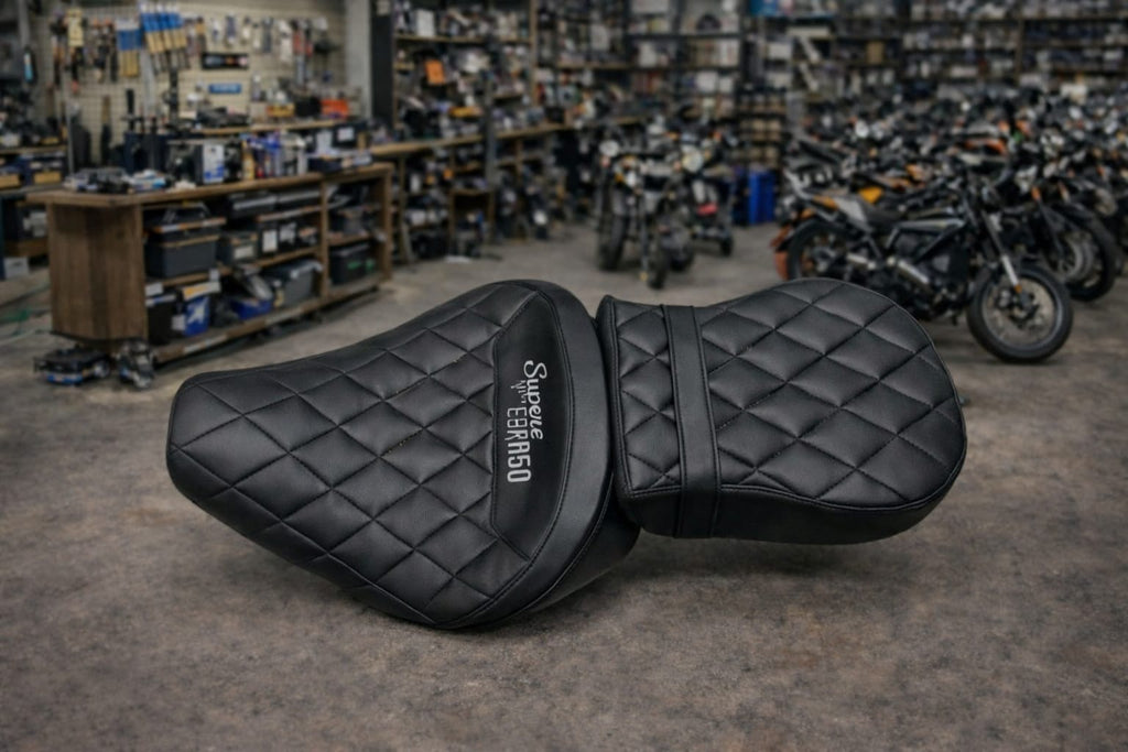 Fit For Royal Enfield Super Meteor 650 Comfort Rider and Passenger/Pillion Seat