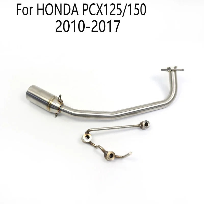 Motorcycle Yoshimura Scooter Exhaust Muffler Modified Front Connection Mid Pipe For Honda PCX 125 PCX 150 2018 2019 2010 - 2016