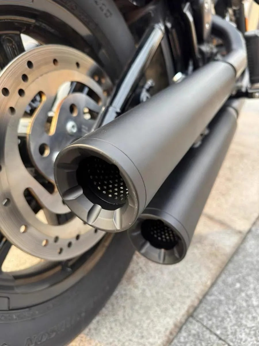 Motorcycle Exhaust System Muffler Pipe For Harley Softail Fat Boy Low Rider S ST Breakout Street Bob Heritage Classic 2018-2025