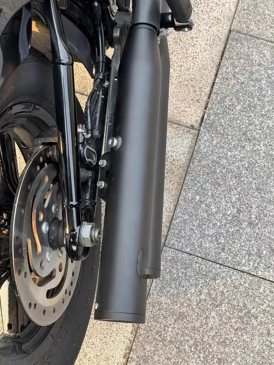 Motorcycle Exhaust System Muffler Pipe For Harley Softail Fat Boy Low Rider S ST Breakout Street Bob Heritage Classic 2018-2025