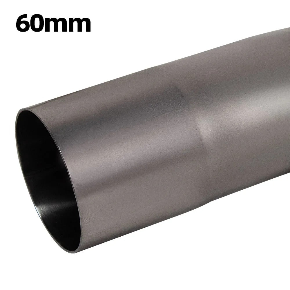 For Kawasaki ZX6R ZX-6R 2021 2022 2023 2024 2025 Motorcycle Exhaust Adapter Middle Pipe 60mm Titanium Alloy Escape Racing Line