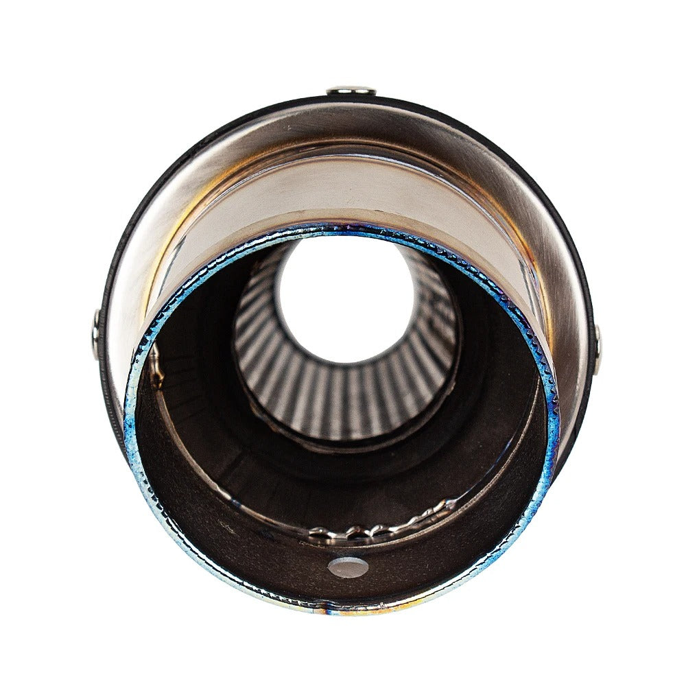 Universal 60mm Motorcycle Exhaust Carbon Fiber Titanium Alloy GP-89mm Muffler with DB Killer For Suzuki Hayabusa Z900 ZX25R MT10