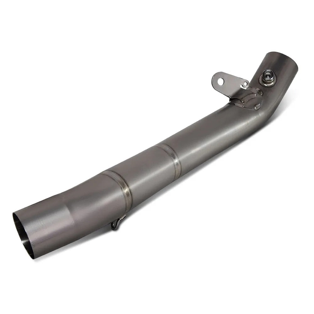 For Kawasaki ZX6R ZX-6R 2021 2022 2023 2024 2025 Motorcycle Exhaust Adapter Middle Pipe 60mm Titanium Alloy Escape Racing Line