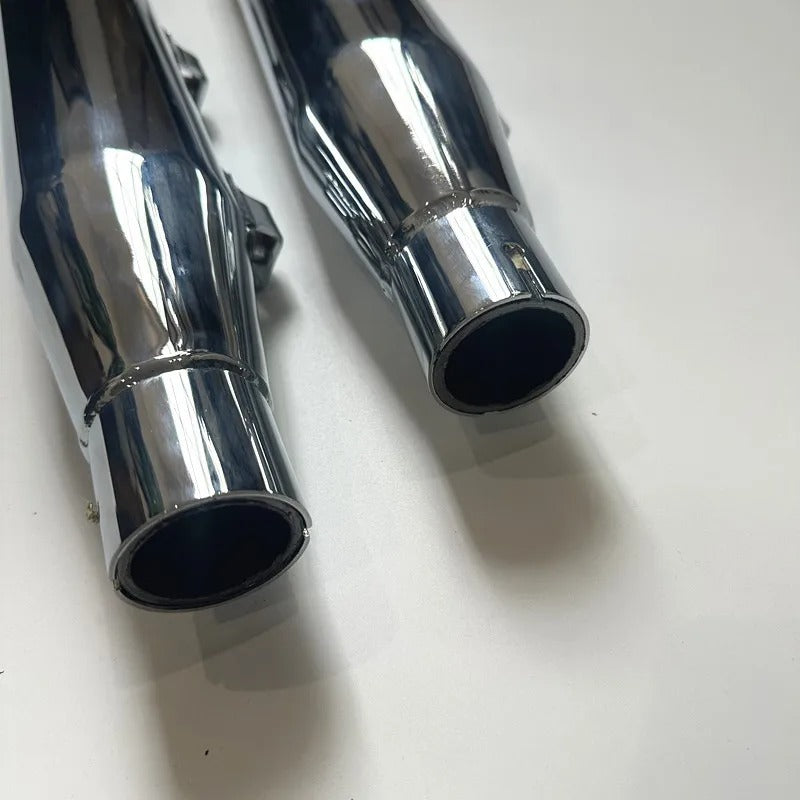 For Harley XL883 1200 X48 custom low bass cobra exhaust back section, cobra exhaust with detachable DB killer