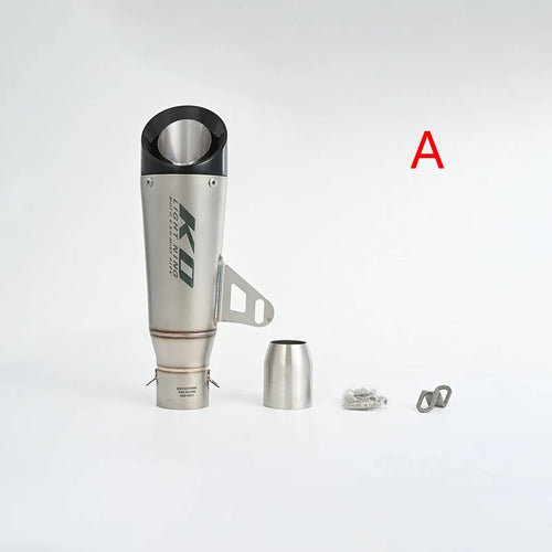 51mm Universal Motorccycle Exhaust System Muffler Tail Pipe Stainless Steel Escape Removable DB Killer Escape Tip