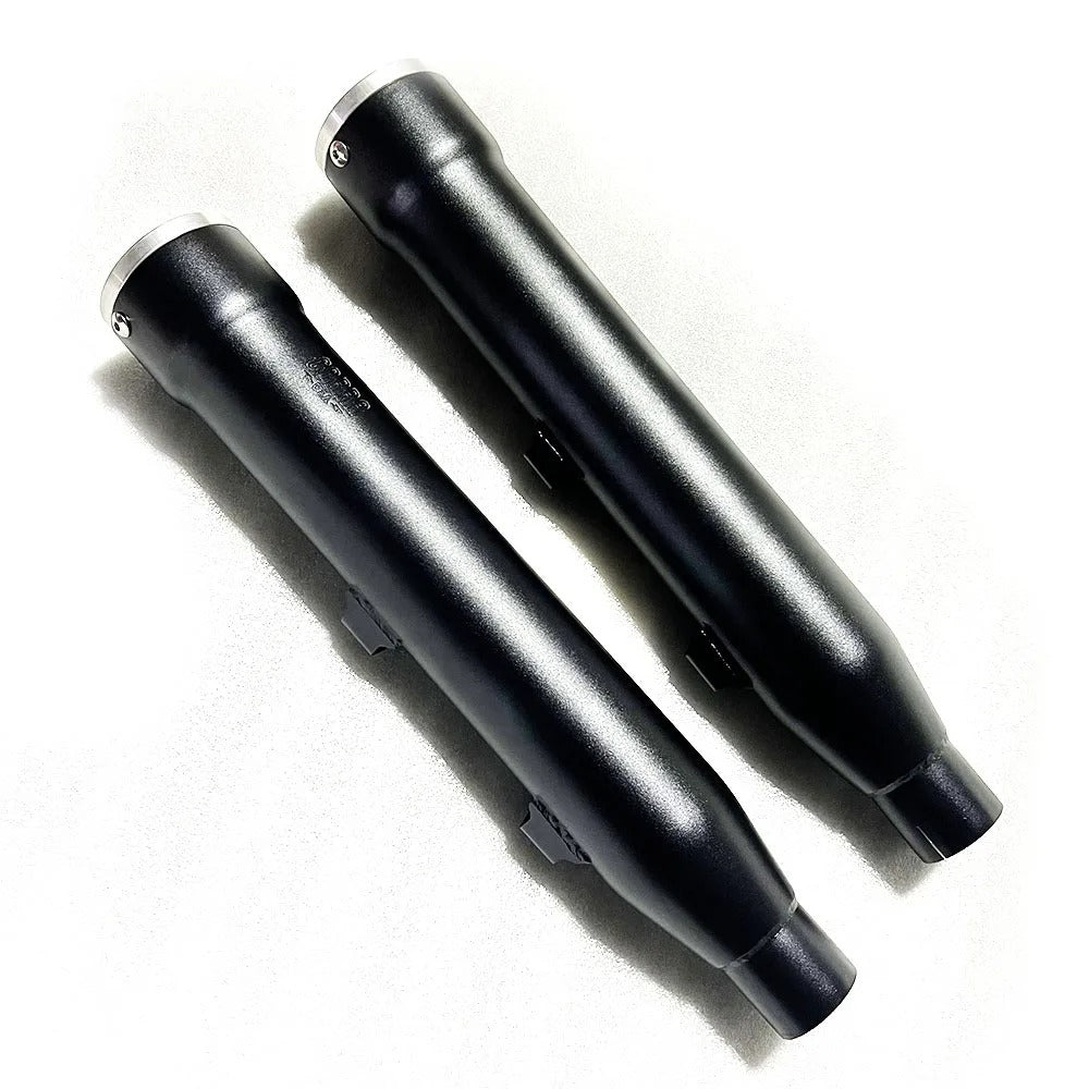 New Motorcycle Bass Cobra Exhaust Rear for 08-13 Harley XL883 1200 X48, Cobra14-23 Exhaust With Removable Muffler