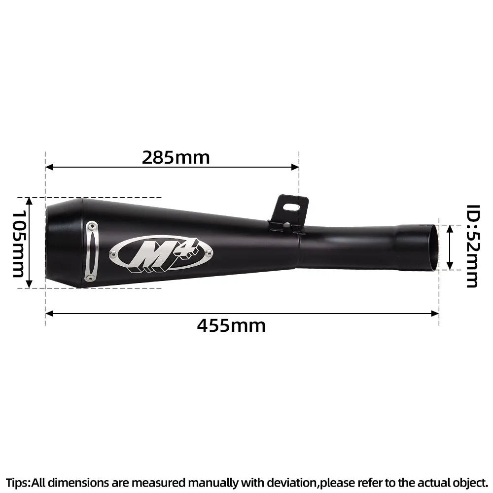 For Kawasaki Ninja ZX6R ZX-6R Slip On Line Motorcycle Exhaust M4 Muffler with DB Killer 2009-2025