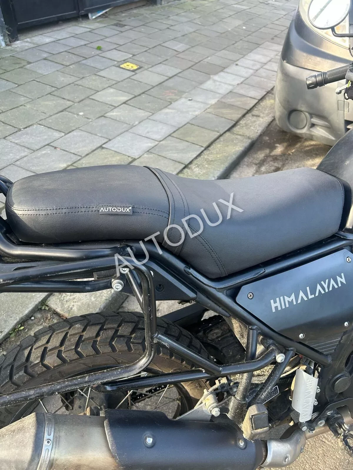 Fit For Royal Enfield Himalayan 411 Vegan Leather Custom/Modified Touring Seat