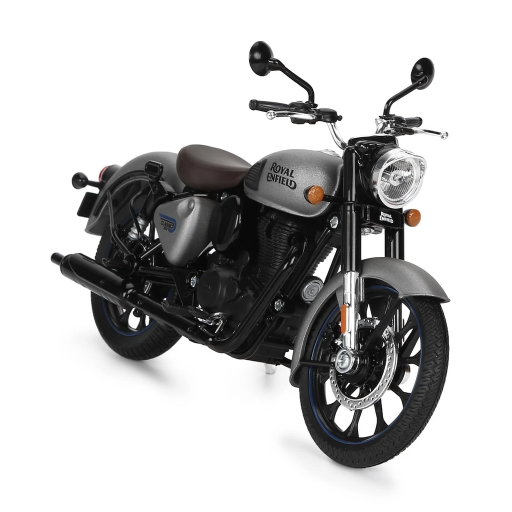 Royal Enfield J1A Matt Scale Model | 1: 12 | Rear-View Mirrors | Free Rolling