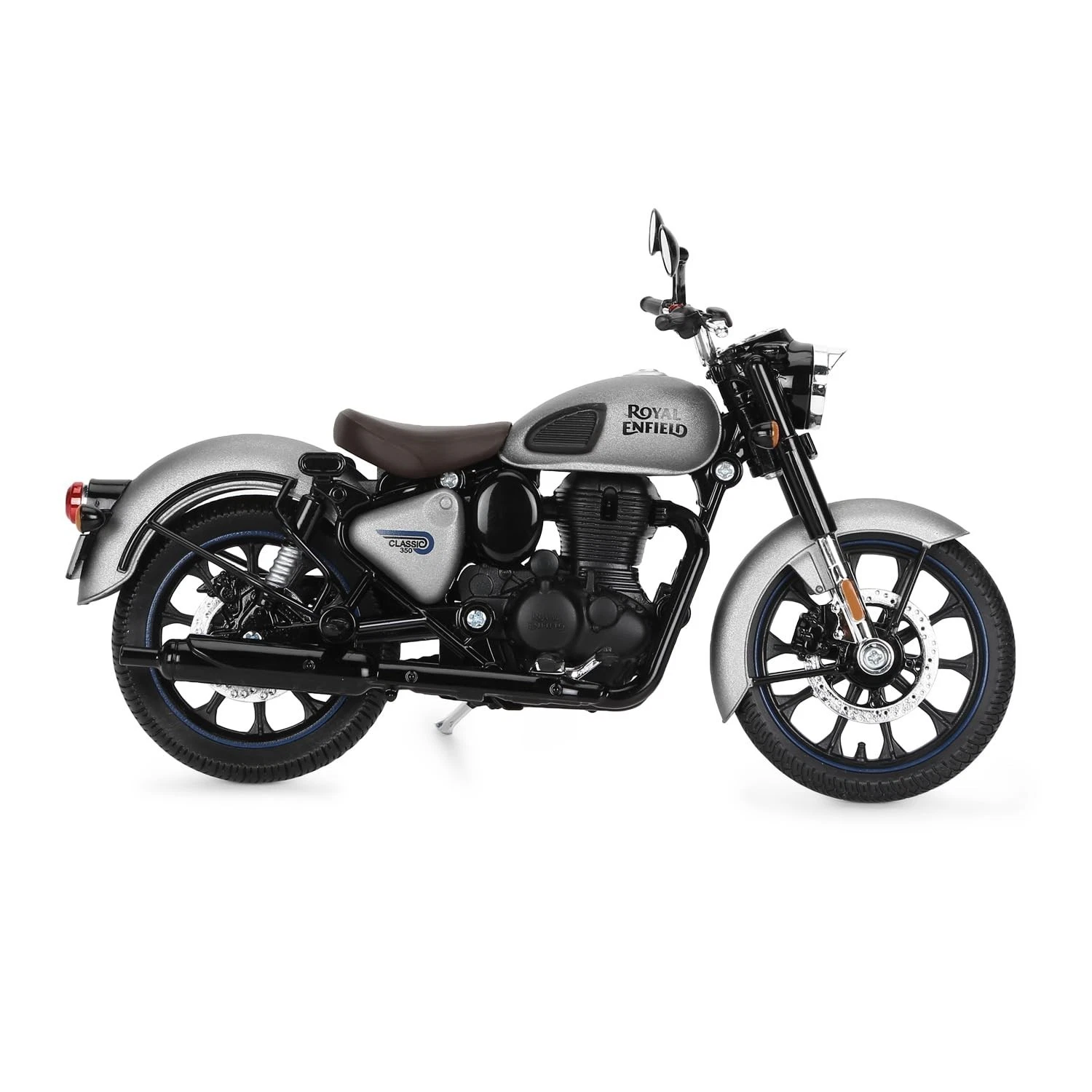Royal Enfield J1A Matt Scale Model | 1: 12 | Rear-View Mirrors | Free Rolling