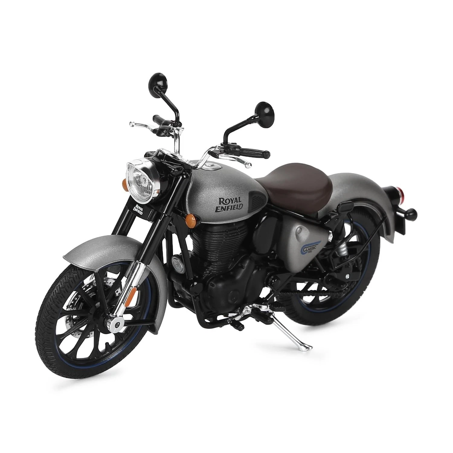 Royal Enfield J1A Matt Scale Model | 1: 12 | Rear-View Mirrors | Free Rolling