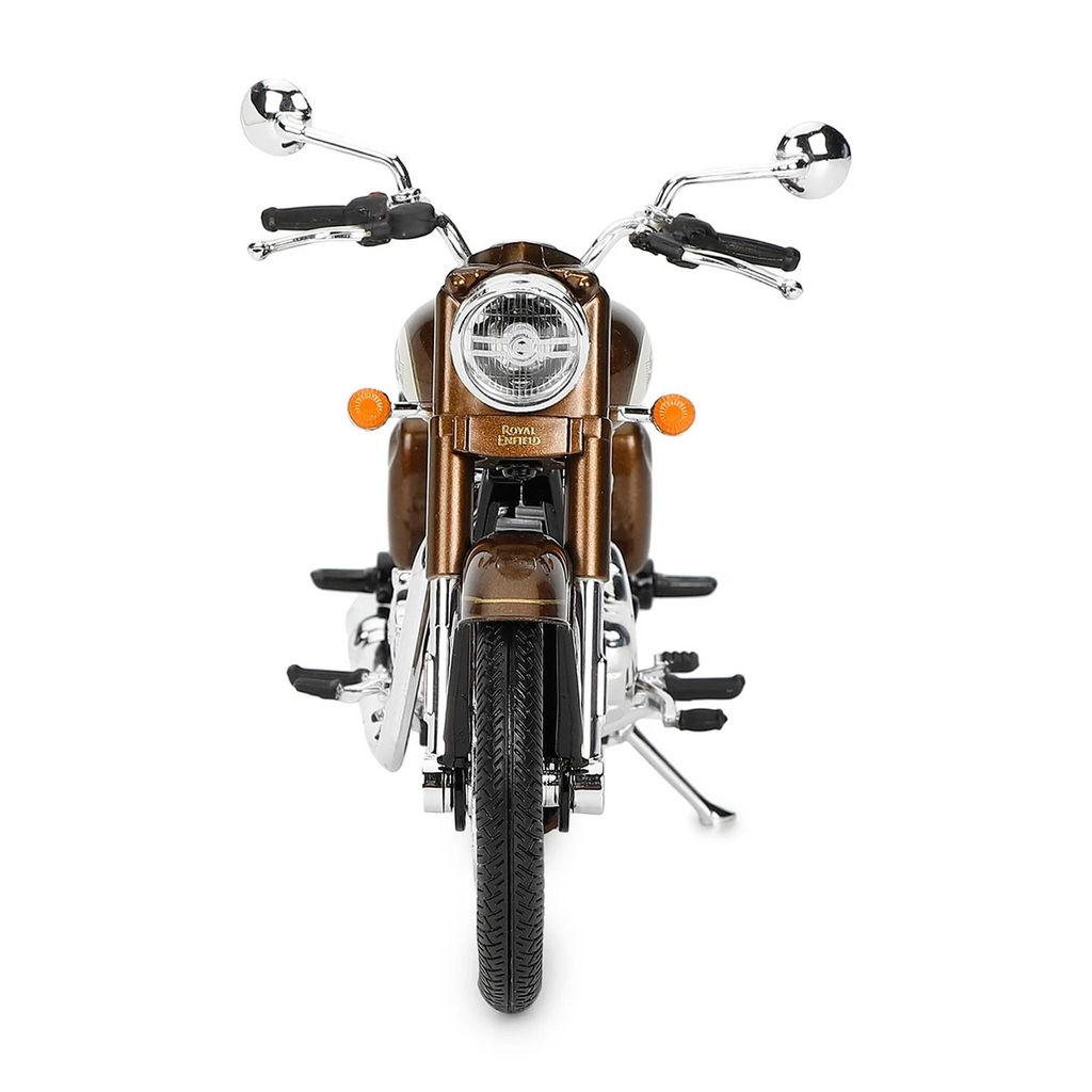 Royal Enfield New Classis 350 Scale Model | 1: 12 | Rear-View Mirrors | Free Rol