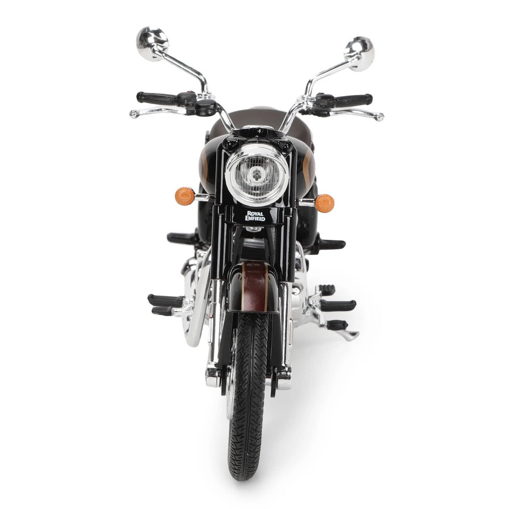 Royal Enfield Classic 350 Minitaure Halcyon Black scale model