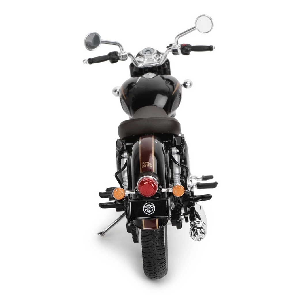 Royal Enfield Classic 350 Minitaure Halcyon Black scale model