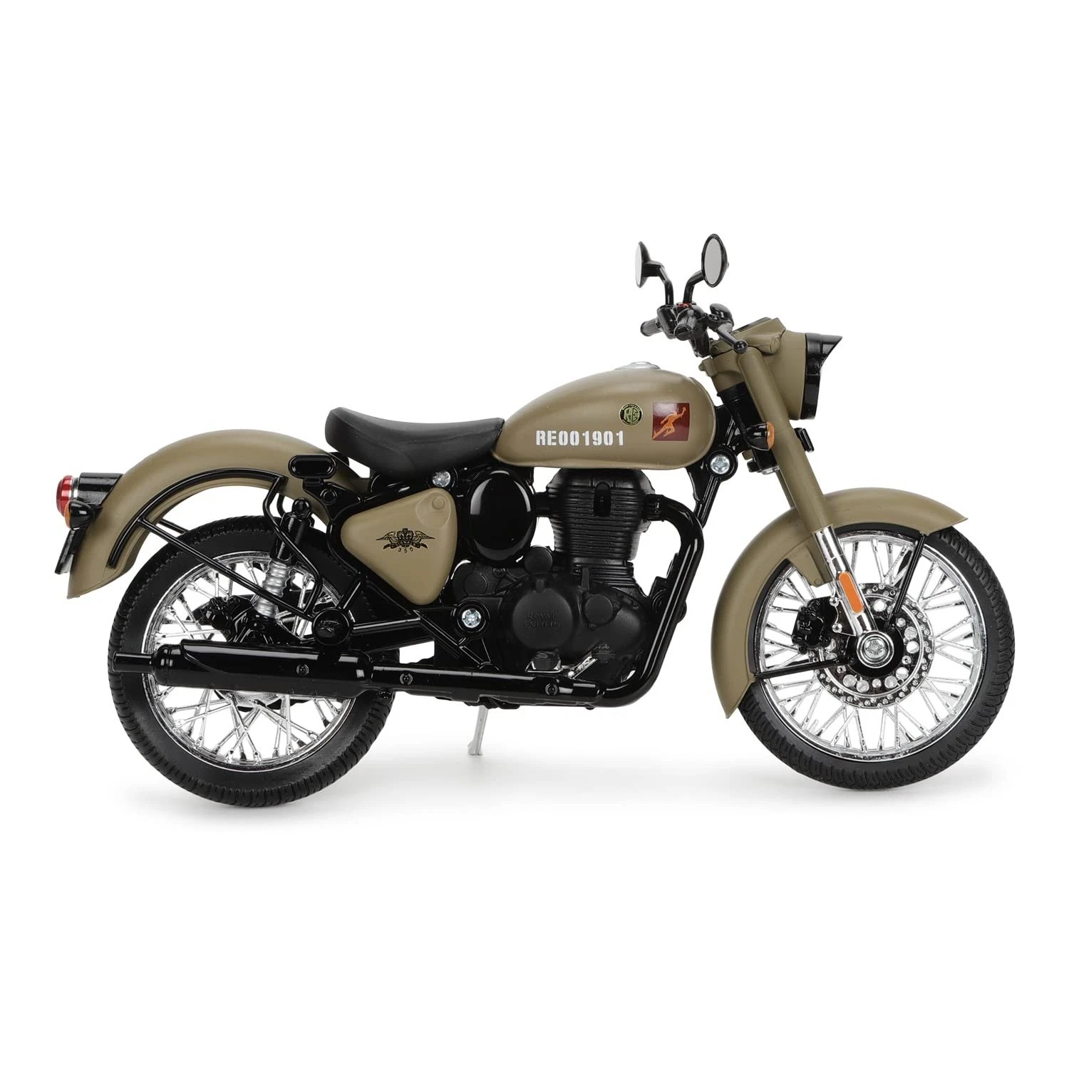 Royal Enfield J1A Scale Model Signals Sandstorm 1:12