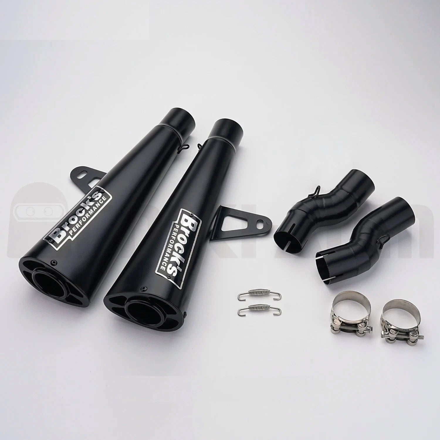 Hayabusa GSX1300 Motorcycle Exhaust System Double sided Mid Link Brock Allen Modification for Hayabusa GSX1300 Gen3 gen3