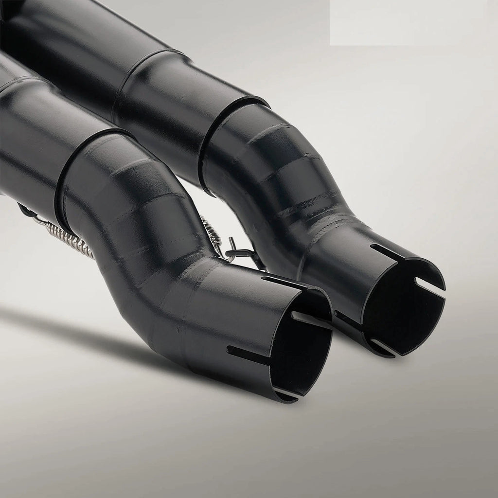 Hayabusa GSX1300 Motorcycle Exhaust System Double sided Mid Link Brock Allen Modification for Hayabusa GSX1300 Gen3 gen3