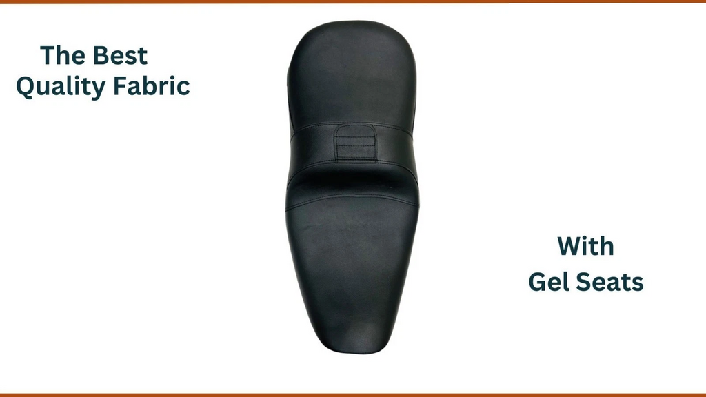 Customized Touring Seat with Backrest for Himalayan 450